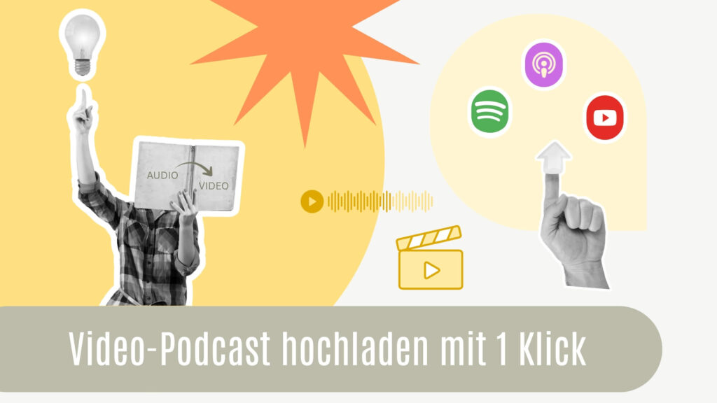 Collage mit YouTube, Spotify und Apple Logos